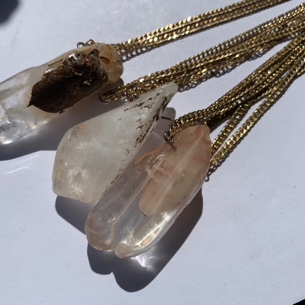 Crystal Quartz necklace - Picture 3 of 4